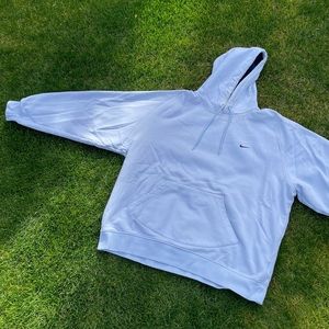 Vintage Nike sky blue pullover hoodie sz XL